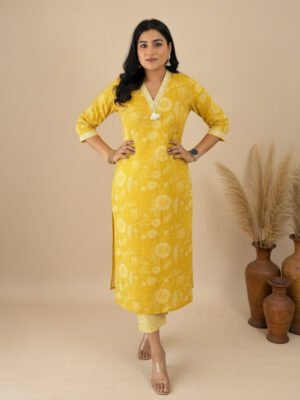 high quality cotton suit set | comfortable daily wear kurti