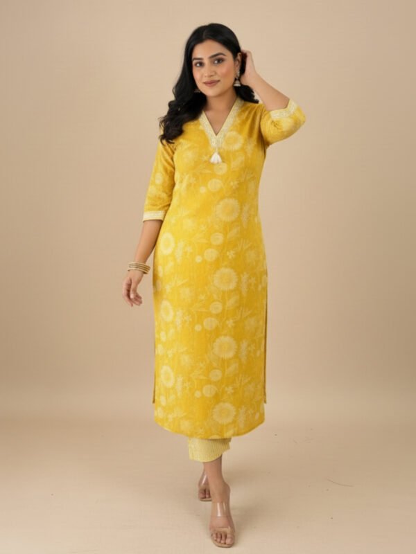 high quality cotton suit set | comfortable daily wear kurti