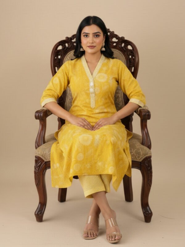 high quality cotton suit set | comfortable daily wear kurti