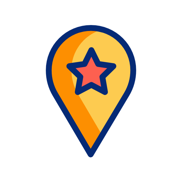 location pin